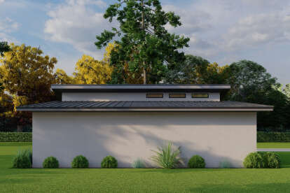 Contemporary House Plan #8318-00435 Elevation Photo