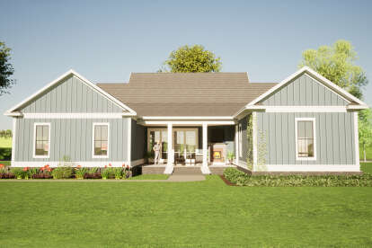 Modern Farmhouse House Plan #1070-00369 Elevation Photo