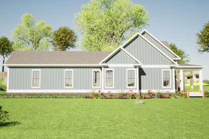 Modern Farmhouse House Plan #1070-00369 Elevation Photo