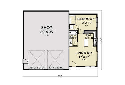 Main Floor for House Plan #2464-00187