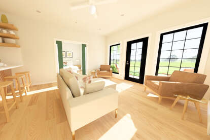 Modern Farmhouse House Plan #2699-00055 Additional Photo