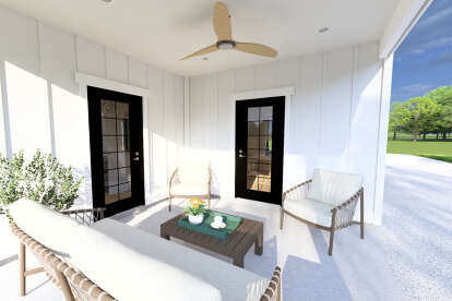 Modern Farmhouse House Plan #2699-00055 Additional Photo