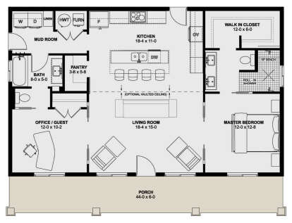 Main Floor for House Plan #2699-00057