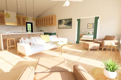 Modern Farmhouse House Plan #2699-00057 Additional Photo
