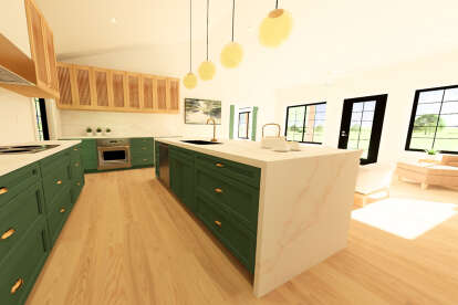 Modern Farmhouse House Plan #2699-00057 Additional Photo