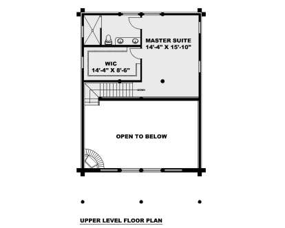 Second Floor for House Plan #039-00806