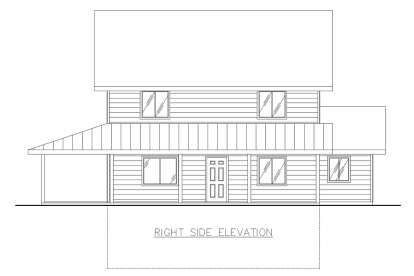 Barn House Plan #039-00807 Elevation Photo