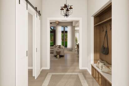 Modern Farmhouse House Plan #041-00404 Additional Photo