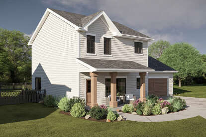 Traditional House Plan #963-01176 Elevation Photo