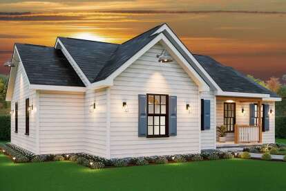 Country House Plan #699-00451 Elevation Photo