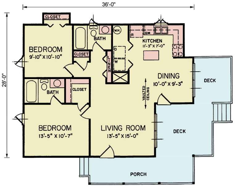 House Plan House Plan #33976 Drawing 1