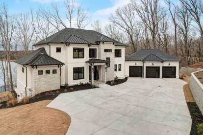Modern Transitional House Plan #286-00122 Elevation Photo