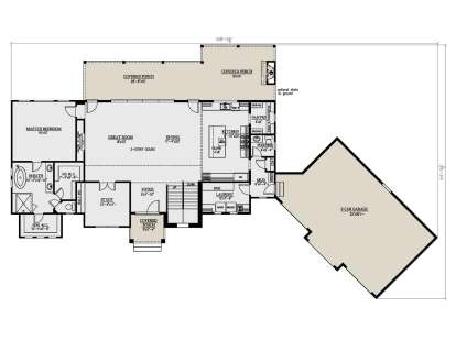 Main Floor for House Plan #286-00122