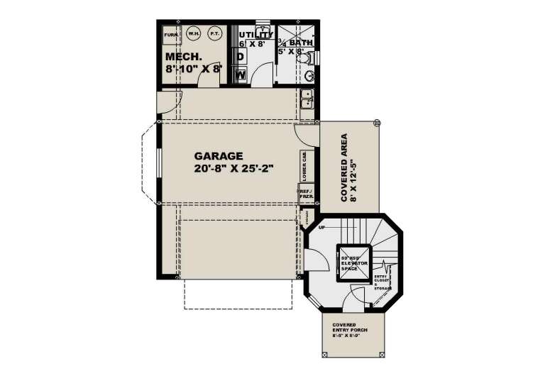 House Plan House Plan #33978 Drawing 1