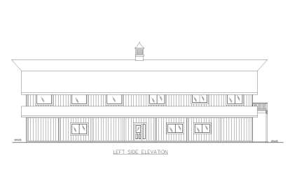 Barn House Plan #039-00812 Elevation Photo