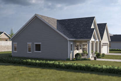 Modern Farmhouse House Plan #963-01177 Elevation Photo