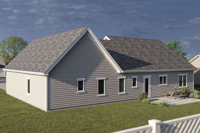 Modern Farmhouse House Plan #963-01177 Elevation Photo