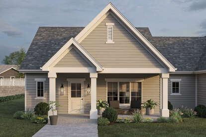 Modern Farmhouse House Plan #963-01177 Elevation Photo
