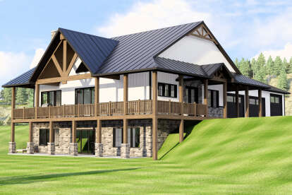 Barn House Plan #5032-00375 Elevation Photo