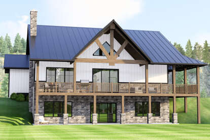 Barn House Plan #5032-00375 Elevation Photo