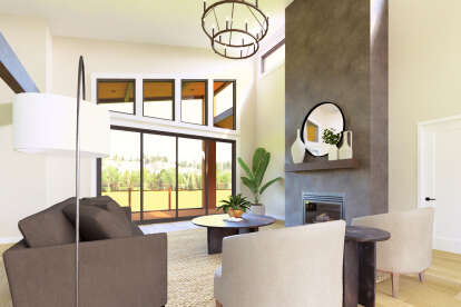 Contemporary House Plan #5032-00376 Additional Photo