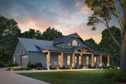 Barn House Plan #4534-00145 Elevation Photo