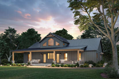 Barn House Plan #4534-00145 Elevation Photo