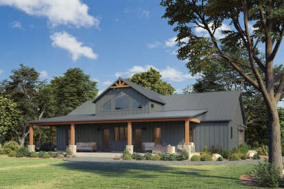 Barn House Plan #4534-00145 Elevation Photo