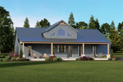 Barn House Plan #4534-00145 Elevation Photo