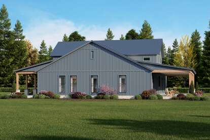 Barn House Plan #4534-00145 Elevation Photo