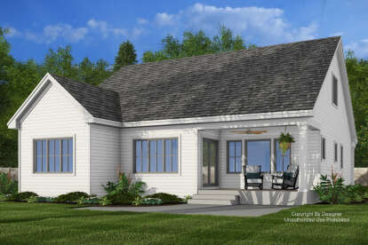 Modern Farmhouse House Plan #098-00648 Elevation Photo