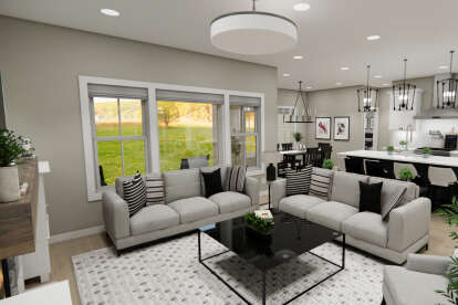 Modern Farmhouse House Plan #098-00648 Additional Photo