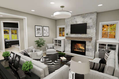Modern Farmhouse House Plan #098-00648 Additional Photo