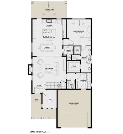 Main Floor for House Plan #8937-00113
