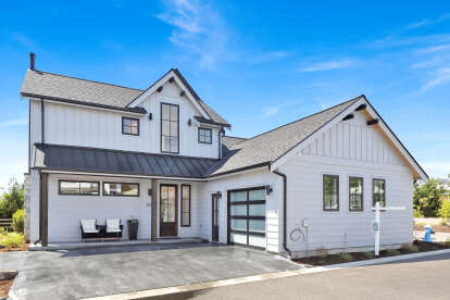 Modern Farmhouse House Plan #2464-00190 Elevation Photo