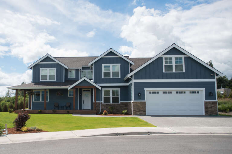 House Plan House Plan #33990 Front Elevation 