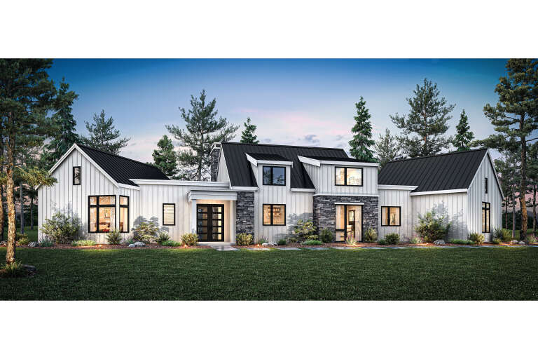 House Plan House Plan #33991 Front Elevation 