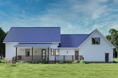 Modern Farmhouse House Plan #699-00454 Elevation Photo