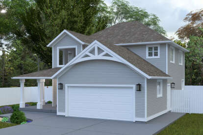 Traditional House Plan #2802-00430 Elevation Photo