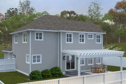 Traditional House Plan #2802-00430 Elevation Photo