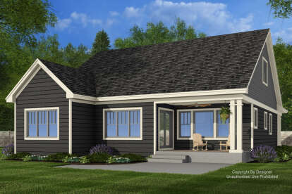 Craftsman House Plan #098-00649 Elevation Photo