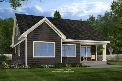 Craftsman House Plan #098-00649 Elevation Photo