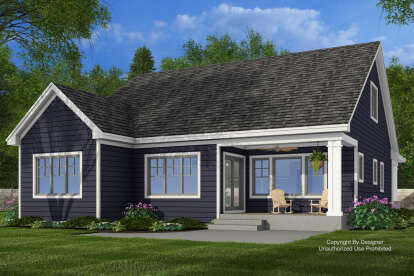 Craftsman House Plan #098-00650 Elevation Photo