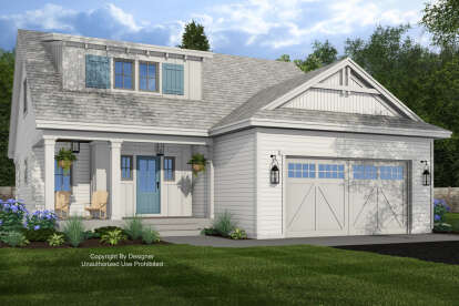 Modern Farmhouse House Plan #098-00651 Elevation Photo