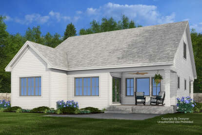 Modern Farmhouse House Plan #098-00651 Elevation Photo