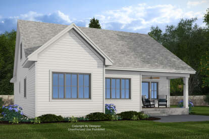 Modern Farmhouse House Plan #098-00651 Elevation Photo
