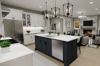 Modern Farmhouse House Plan #098-00651 Additional Photo