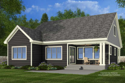 Craftsman House Plan #098-00652 Elevation Photo
