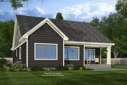 Craftsman House Plan #098-00652 Elevation Photo