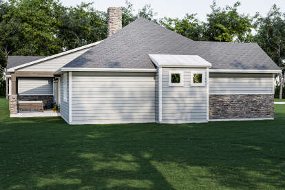 Craftsman House Plan #1462-00166 Elevation Photo